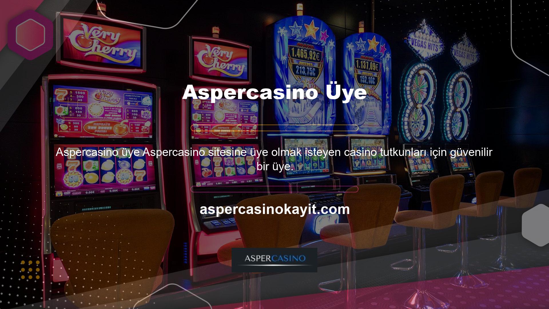 Çünkü Aspercasino sitesi programı daha güvenilir hale getiriyor ve ödeme yapan kullanıcılar için sorun yaratmıyor