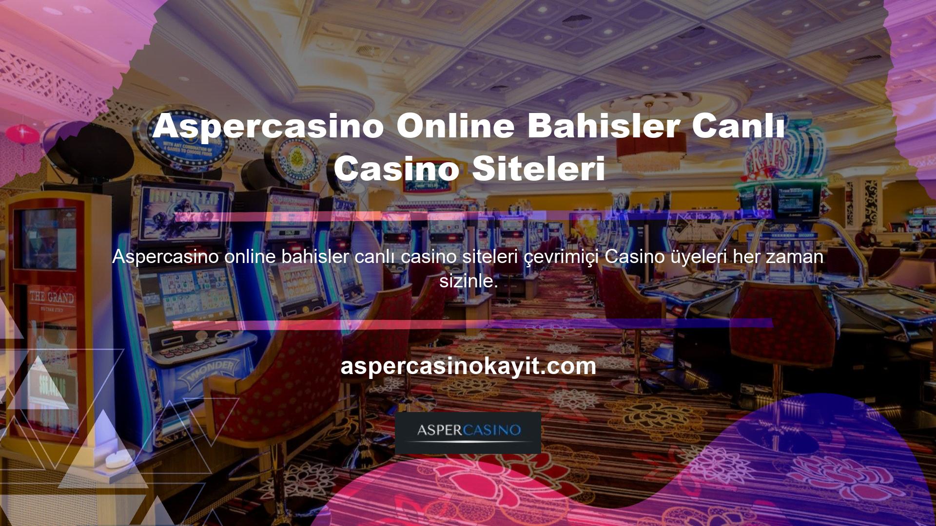 Kârlı bir dünya, ilginç ve kazançlı casino oyunları ve yüksek faiz oranlarına sahip bol miktarda bahis seçenekleriyle sizi bekliyor